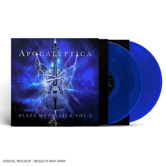 Apocalyptica – Plays Metallica Vol. 2 (2LP, Transparent Blue Vinyl)