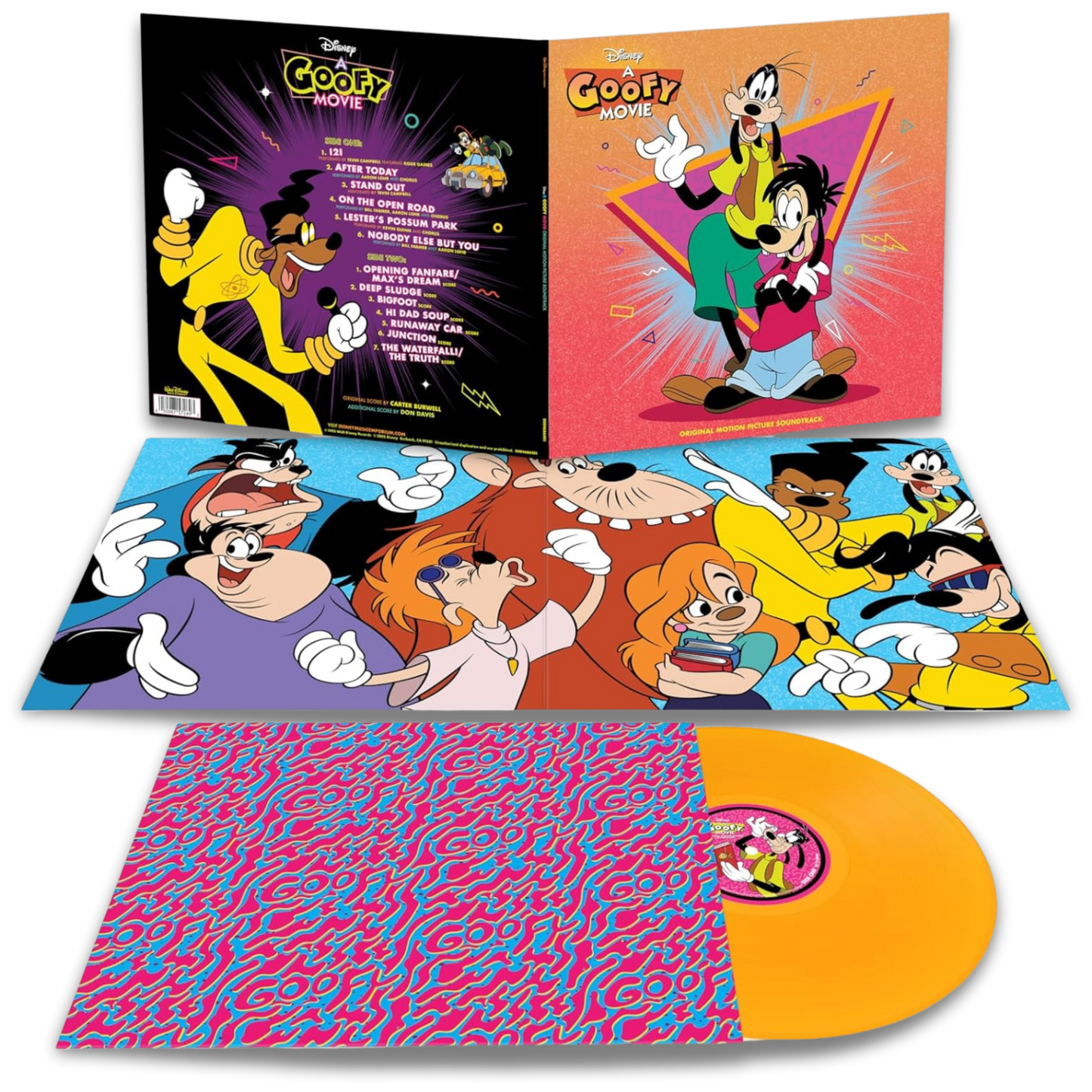 A Goofy Movie OST (Transparent Orange Vinyl)
