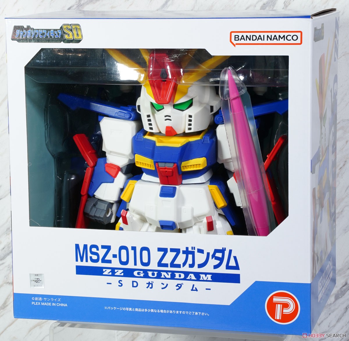 Jambo Soft Vinyl Figure SD MSZ-010 SD ZZ Gundam