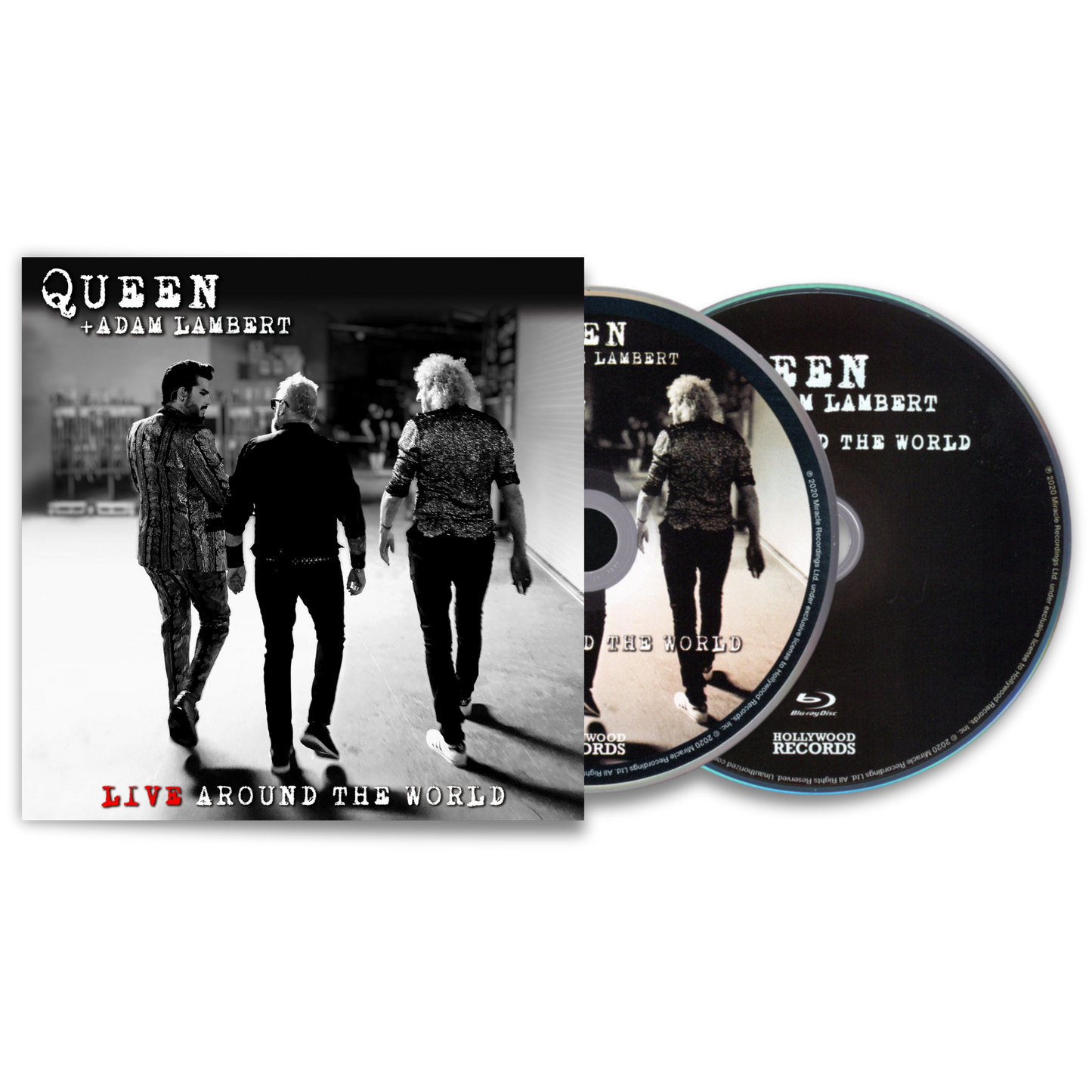 Queen + Adam Lambert – Live Around The World (CD/Blu-Ray)