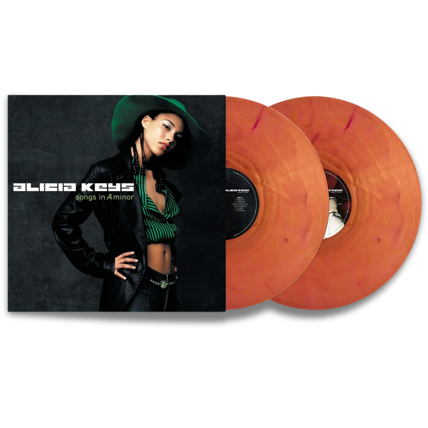 Alicia Keys – Songs In A Minor (2LP, Orange Marble Vinyl, 25th Anniversary Edition)