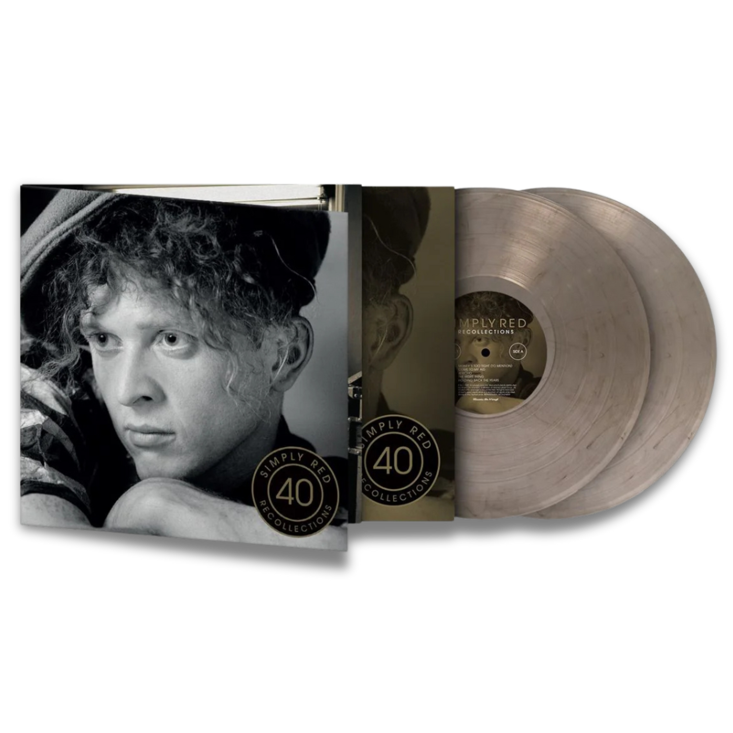 Simply Red – Recollections (2LP, Crystal Clear & Black Marbled Vinyl)