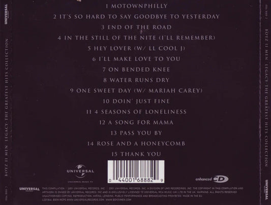 Boyz II Men – Legacy (The Greatest Hits Collection)