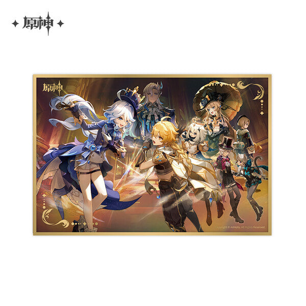 "As Light Rain Falls Without Reason" – Genshin Impact Acrylic Shikishi