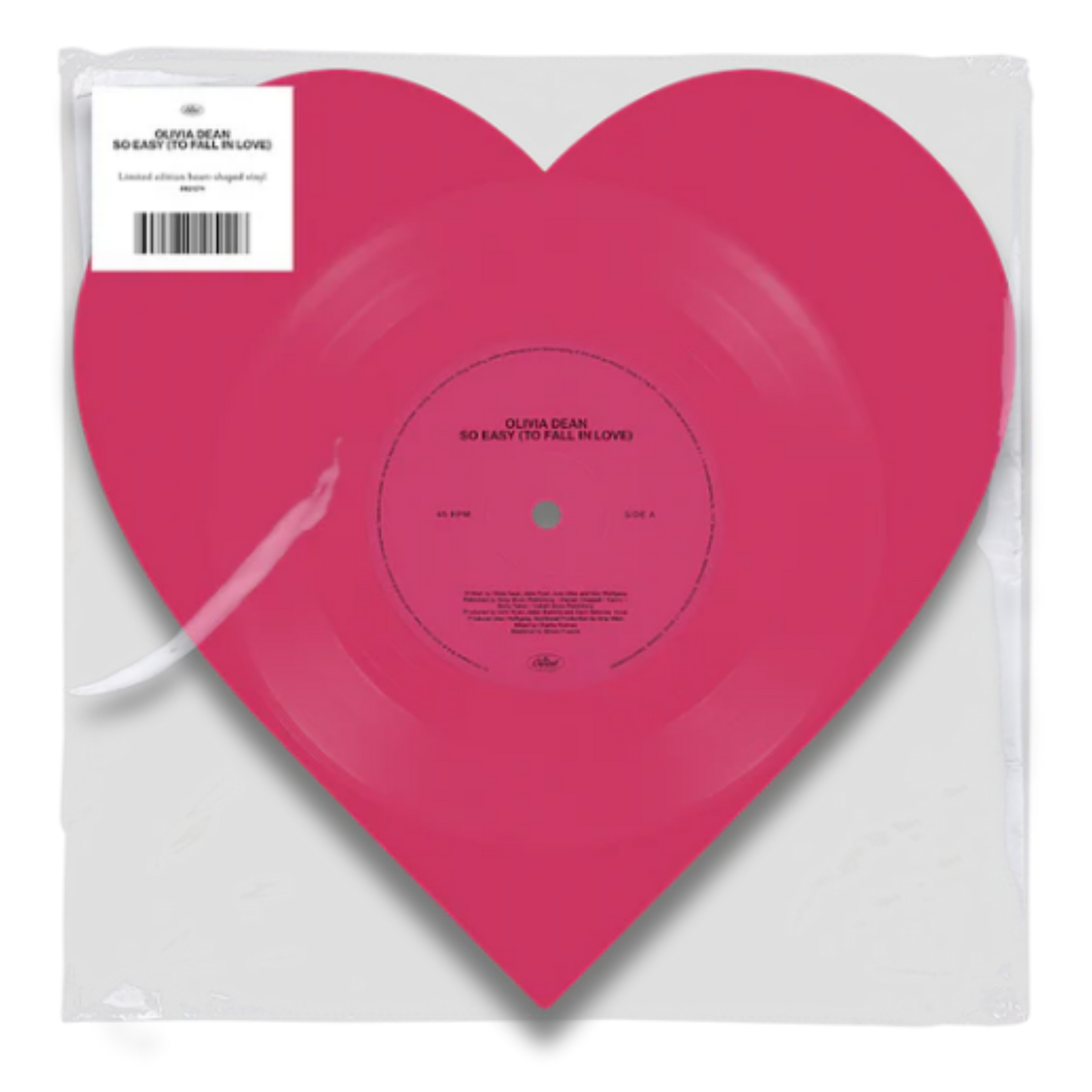 Olivia Dean – So Easy (To Fall In Love) (Heart Shaped 10" Vinyl)