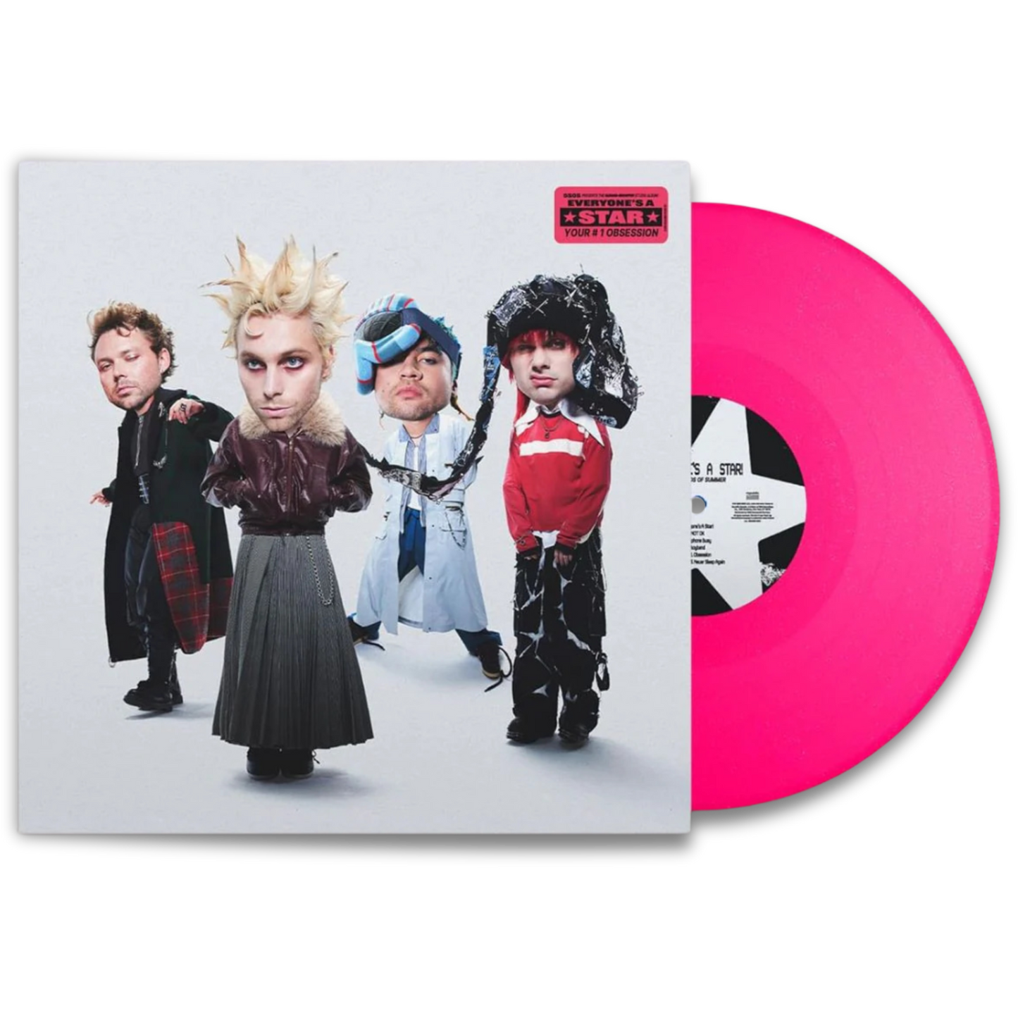 5 Seconds Of Summer – Everyone’s A Star! (Pink Vinyl)