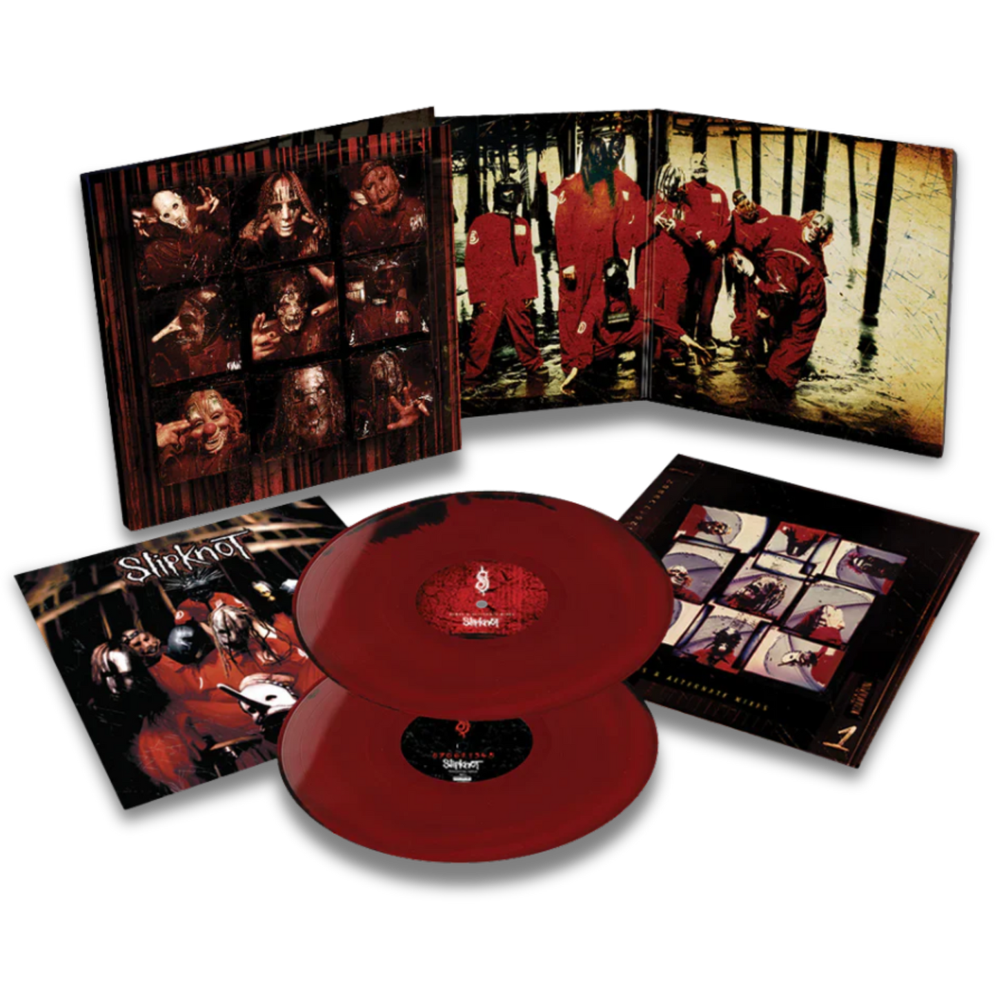 Slipknot – Slipknot (2LP, Red & Black Mix Vinyl, 25th Anniversary Edition)