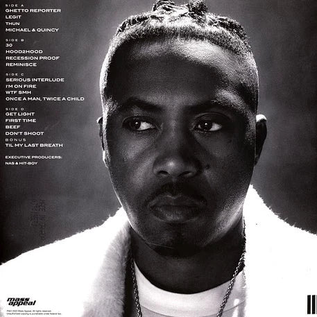 Nas – King's Disease III (2LP, Red & Black Striped Vinyl)