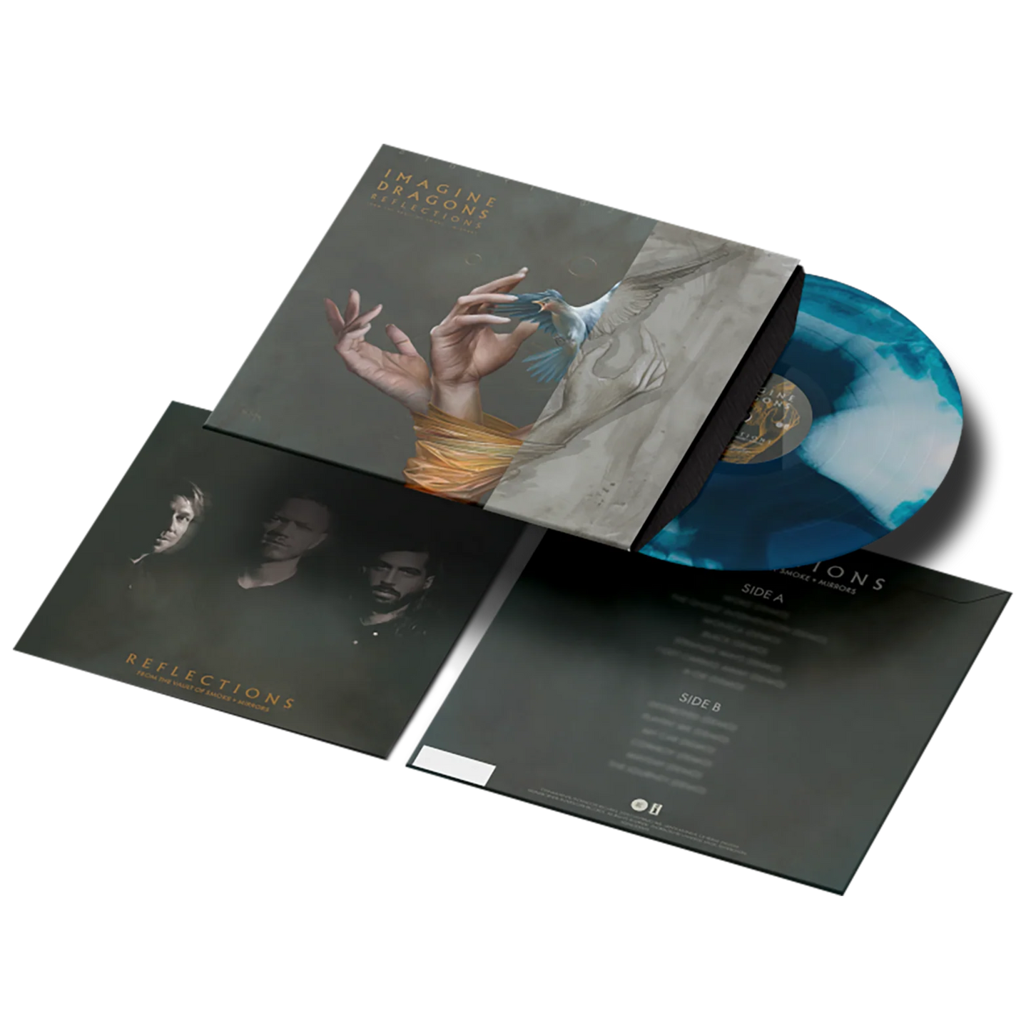 Imagine Dragons – Reflections (From The Vault Of Smoke + Mirrors) (Ocean Blue Marbled Vinyl)