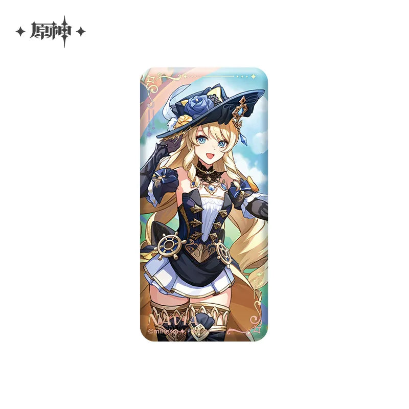 Navia – Genshin Impact "A Parade of Providence" Series Square Badge