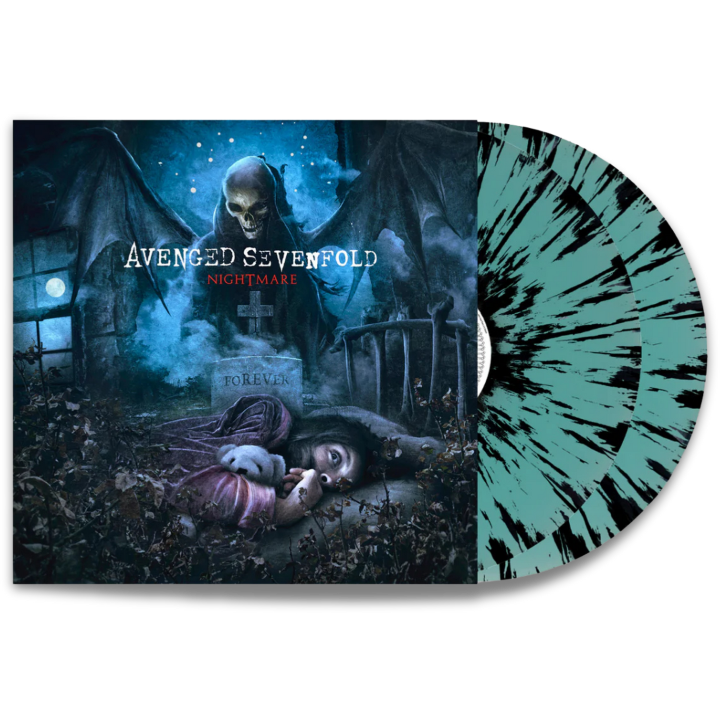 Avenged Sevenfold – Nightmare (2LP, Electric Blue w/ Black Splatter Vinyl)