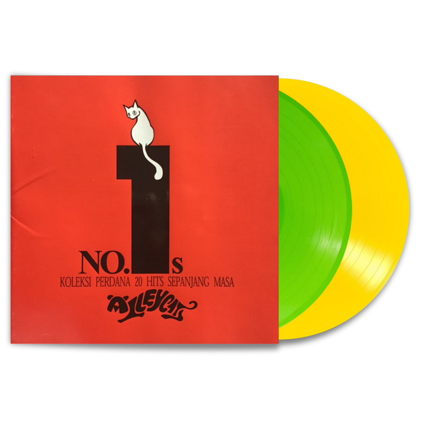 Alleycats – No.1s (2LP, Lime & Yellow Vinyl)