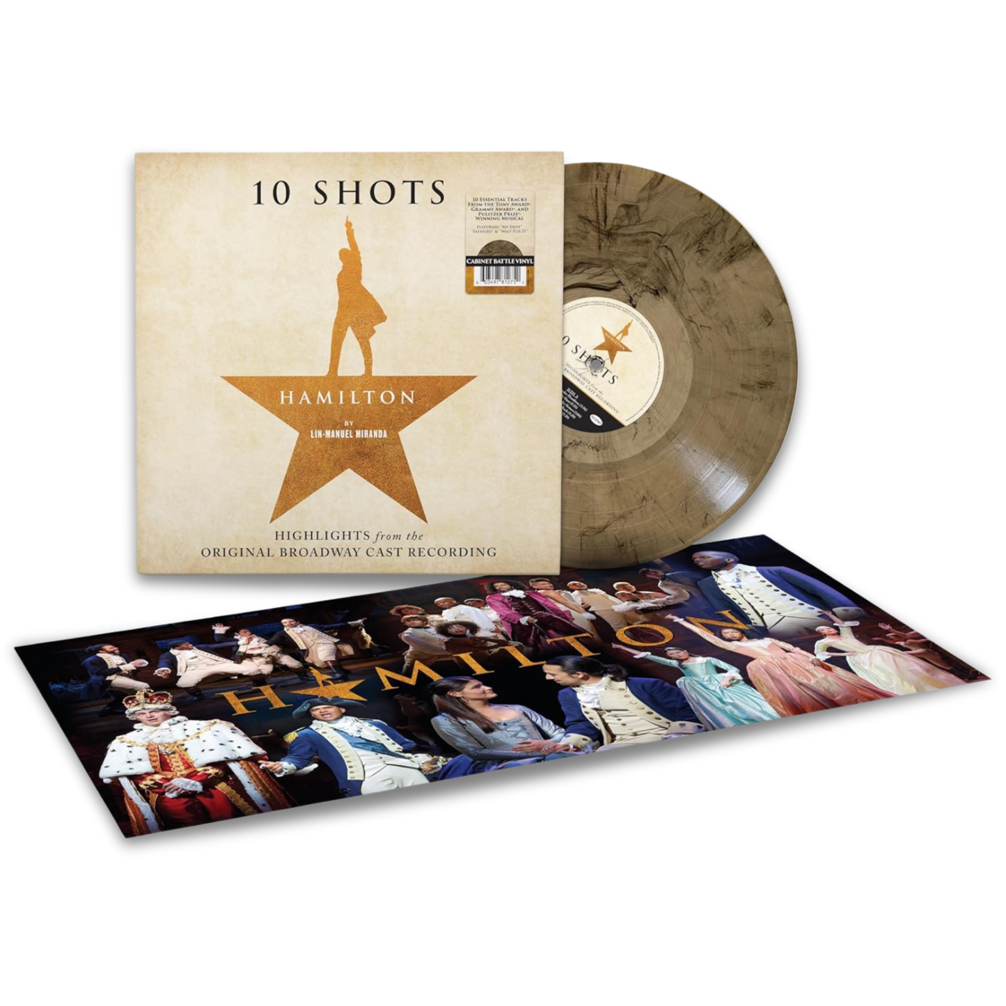 Lin-Manuel Miranda – Hamilton: 10 Shots (Cabinet Battle Vinyl)