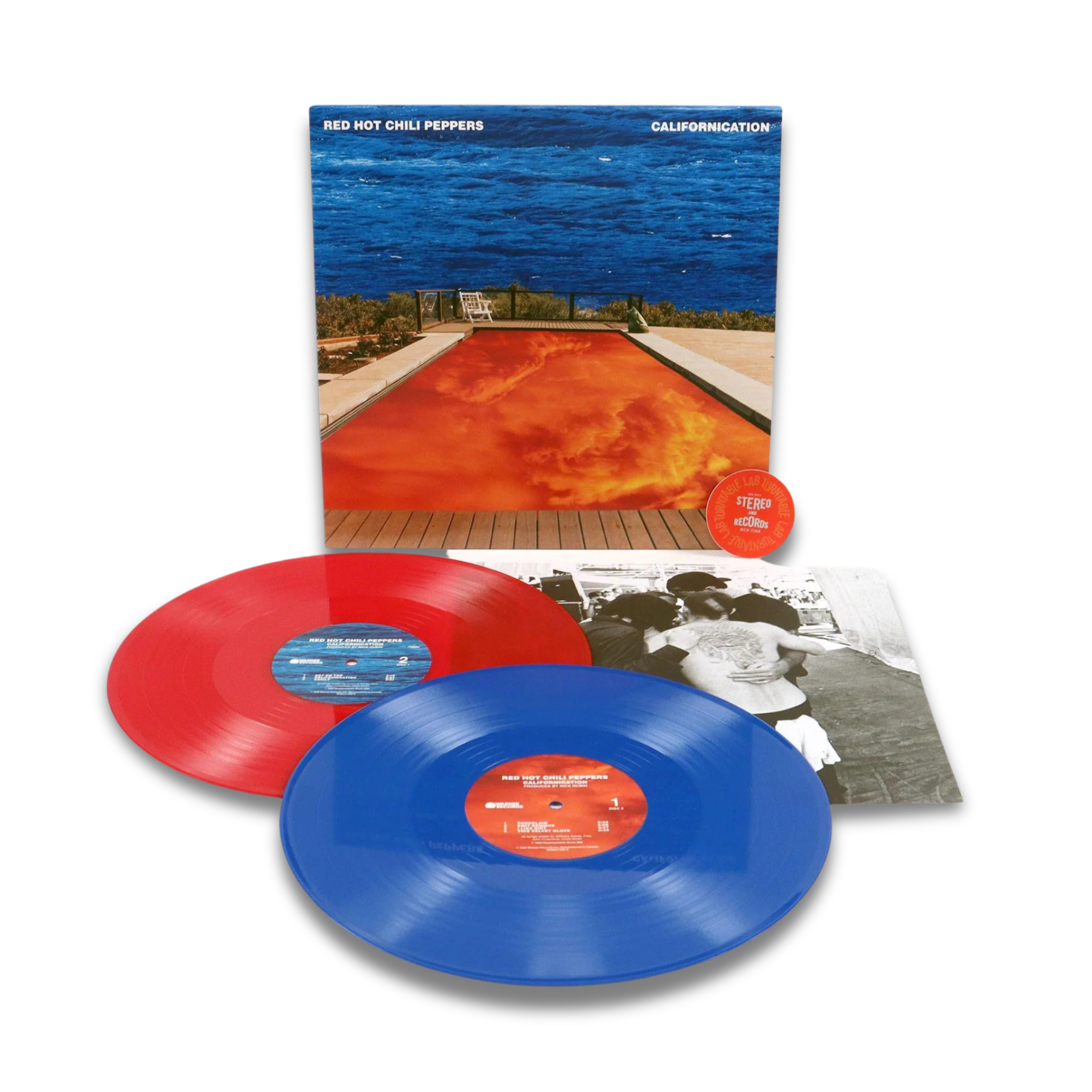 Red Hot Chili Peppers – Californication (2LP, Red & Blue Vinyl