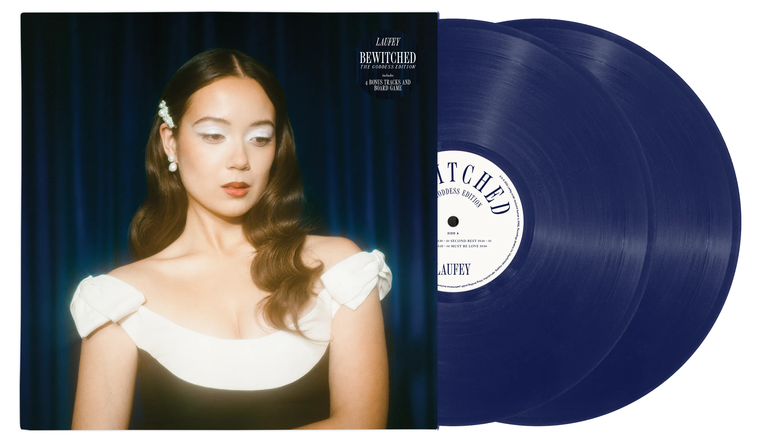 Laufey – Bewitched: The Goddess Edition (2LP, Navy Vinyl)