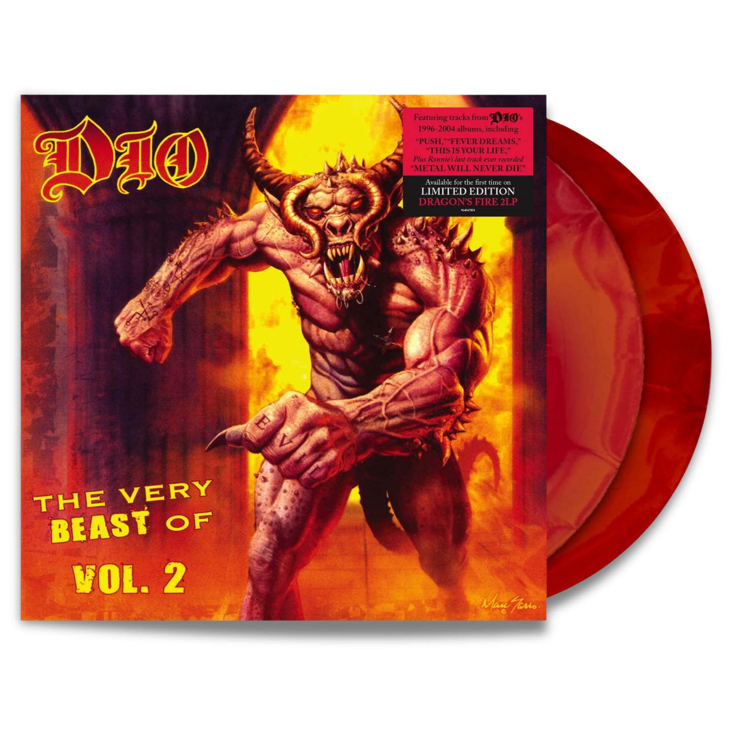 Dio – The Very Beast Of Dio Vol. 2 (2LP, Dragon's Fire Splatter Vinyl)