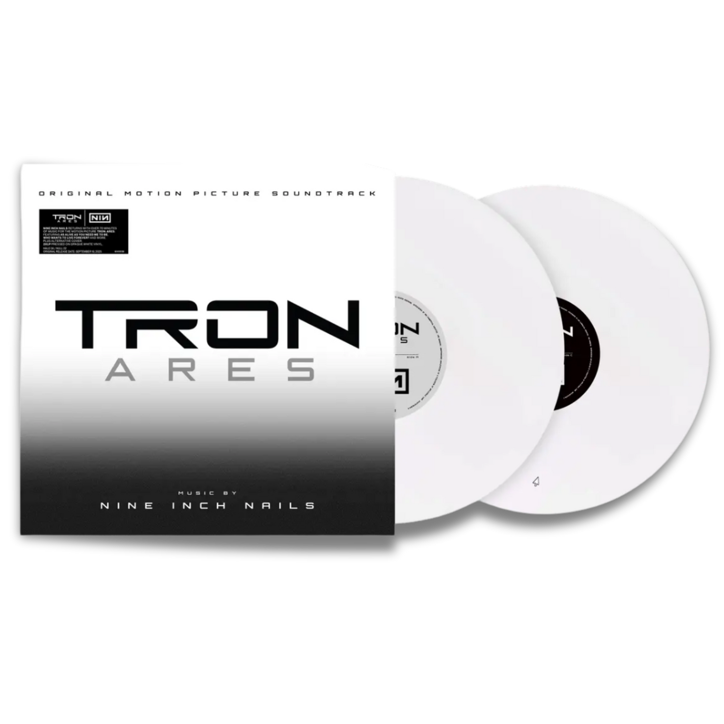 Nine Inch Nails – Tron: Ares (Original Motion Picture Soundtrack) (2LP, Opaque White Vinyl)
