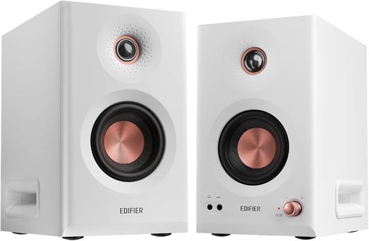 Edifier MR5 Powered Studio Monitor Speakers 110W (White Blanc)