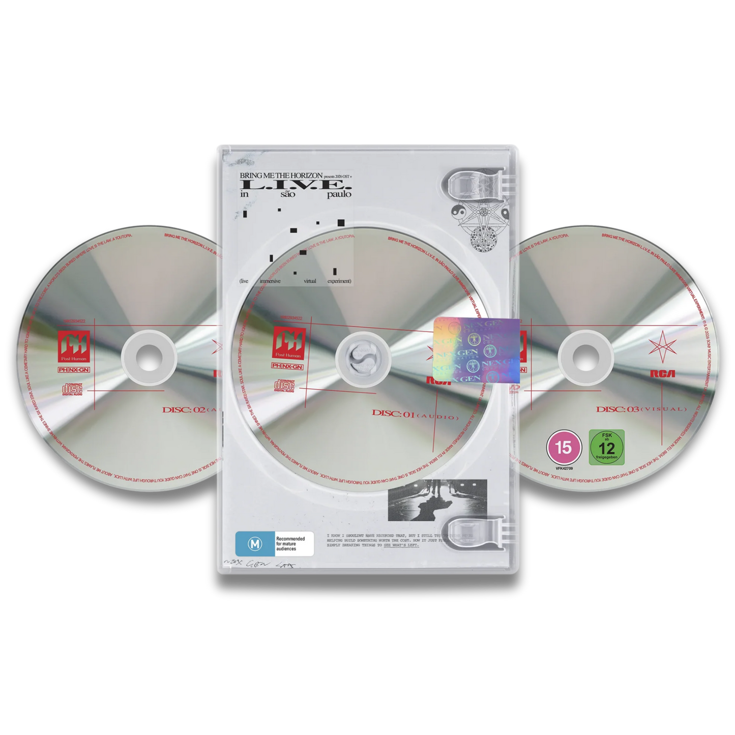 Bring Me The Horizon – L.I.V.E. In São Paulo (Live Immersive Visual Experiment) (2CD+DVD)
