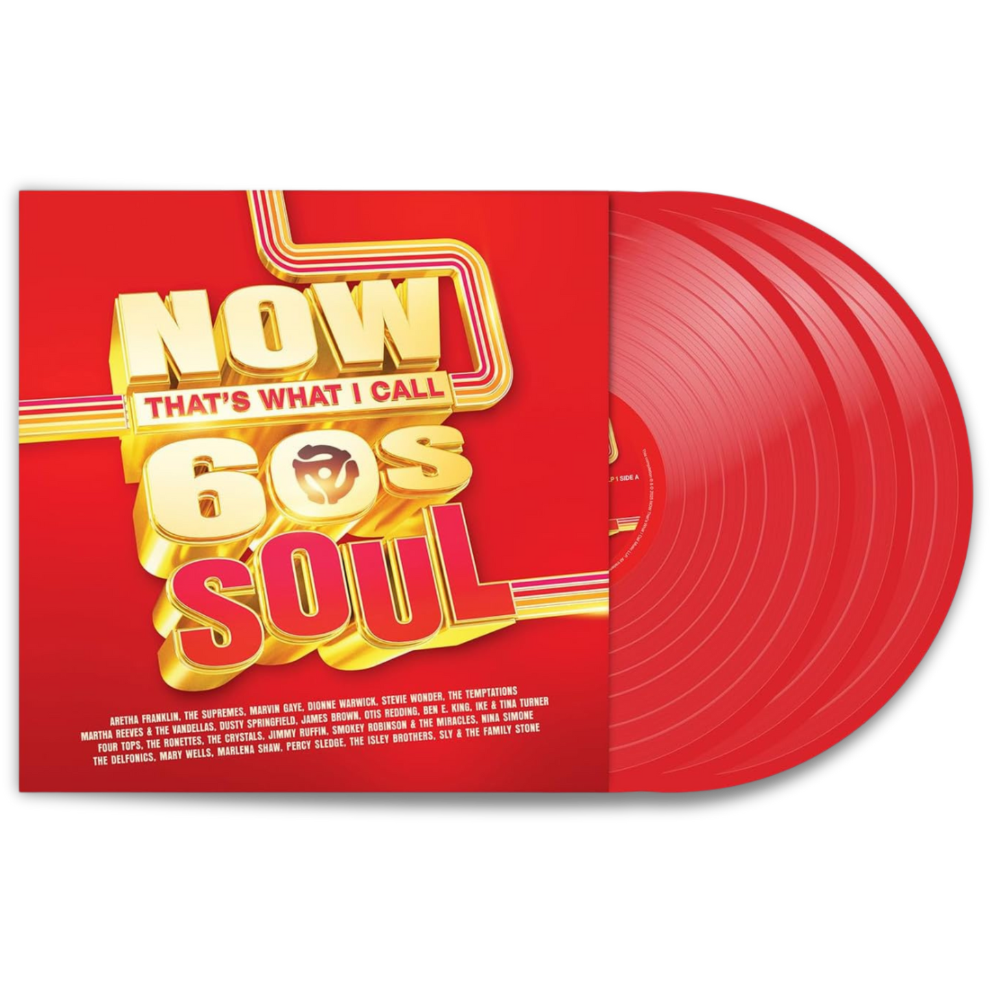 NOW That's What I Call 60s Soul (3LP, Red Vinyl)