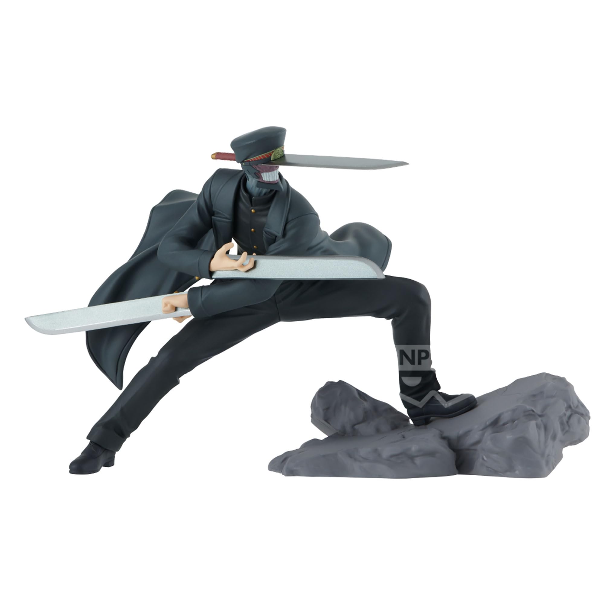 Statua SEGA Chainsaw Man Vs Samurai Sword: Figura Da Collezione In Scala 1/7, Altezza 26 Cm, Base Scenica Dettagliata - 3