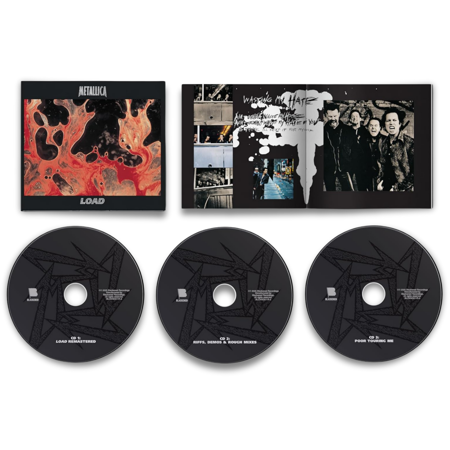 Metallica – Load (3CD, Remastered, Expanded Edition)