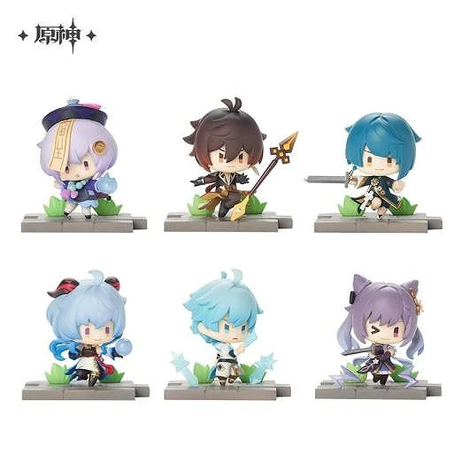 Genshin Impact - Mascot Figure / Battlefield Heroes / Liyue Harbor - Blind Box