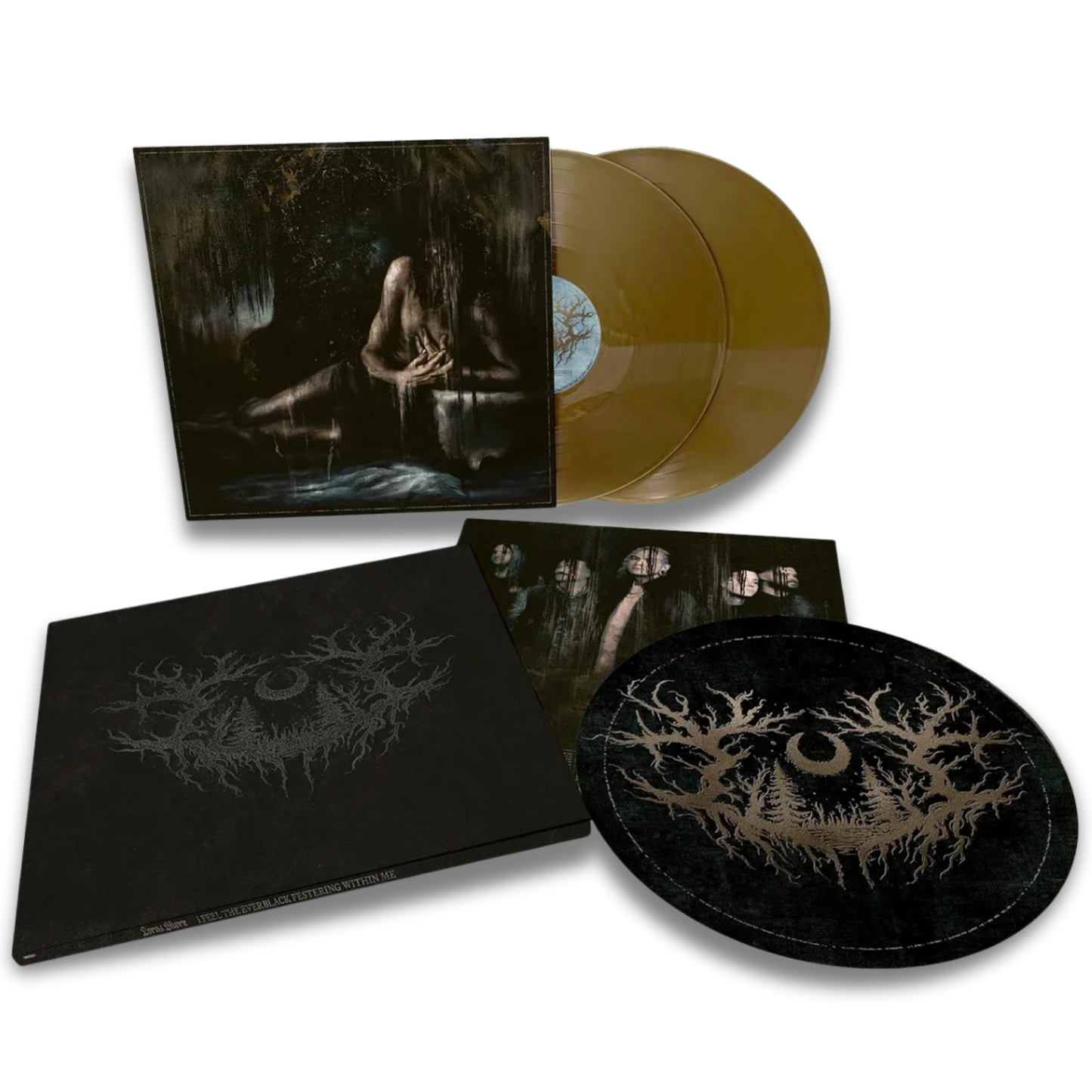 Lorna Shore – I Feel The Everblack Festering Within Me (2LP, Golden Vinyl, Slipmat in O-Card)