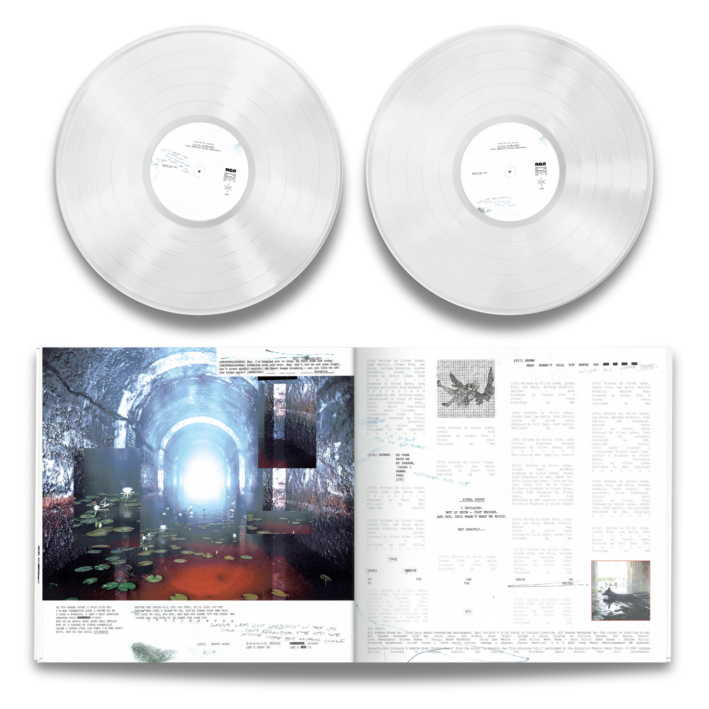 Bring Me The Horizon – L.I.V.E. In São Paulo (2LP, Crystal Clear Vinyl)