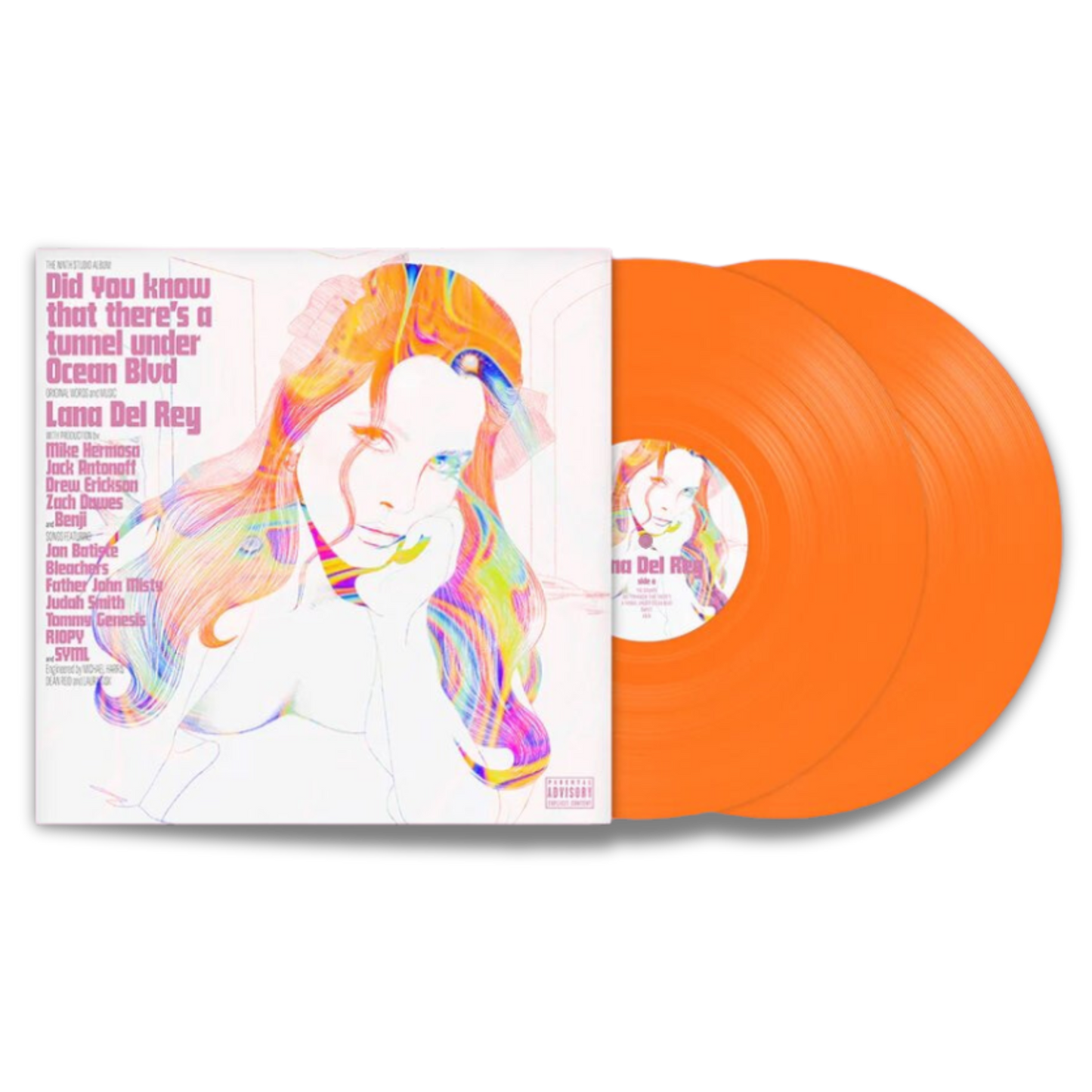 Lana Del Rey – Did You Know That There’s A Tunnel Under Ocean Blvd (2LP, Orange Translucent Vinyl, Festival Edition)