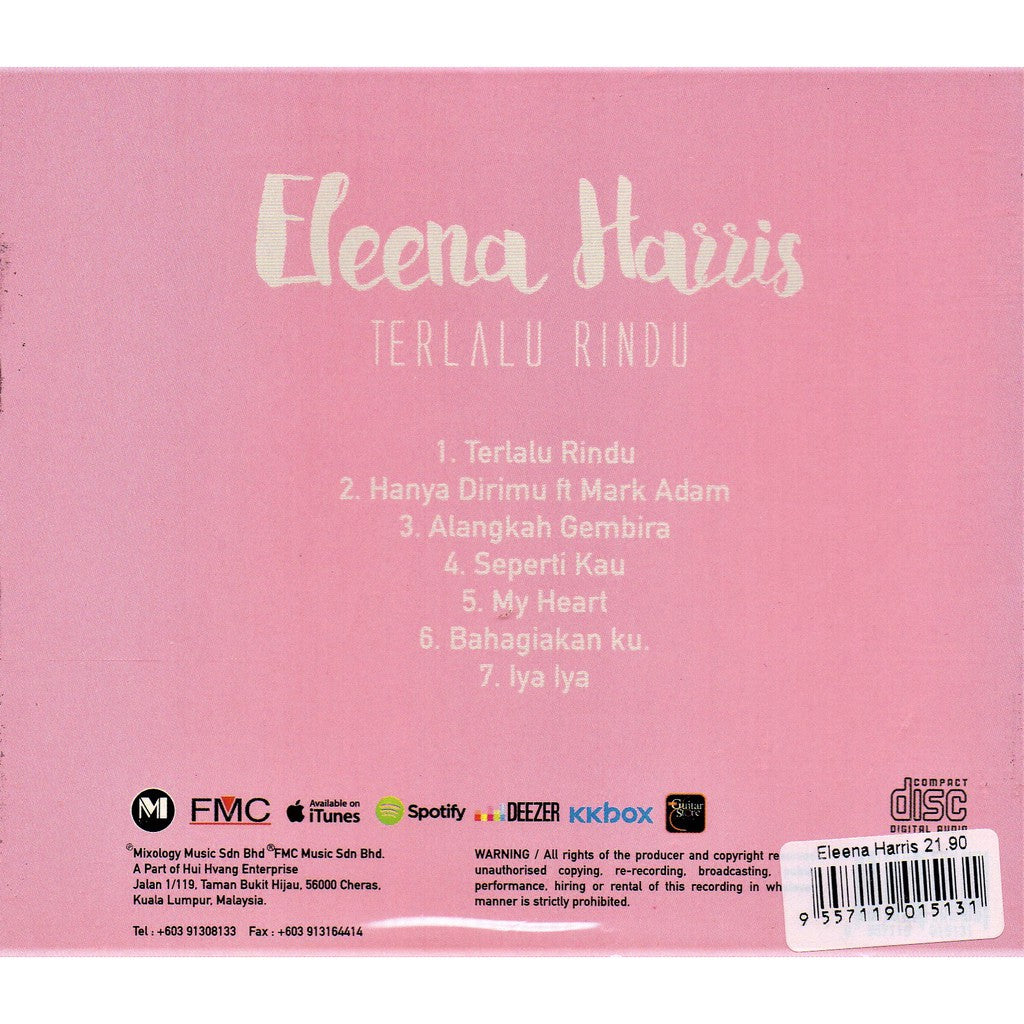 Eleena Harris – Terlalu Rindu
