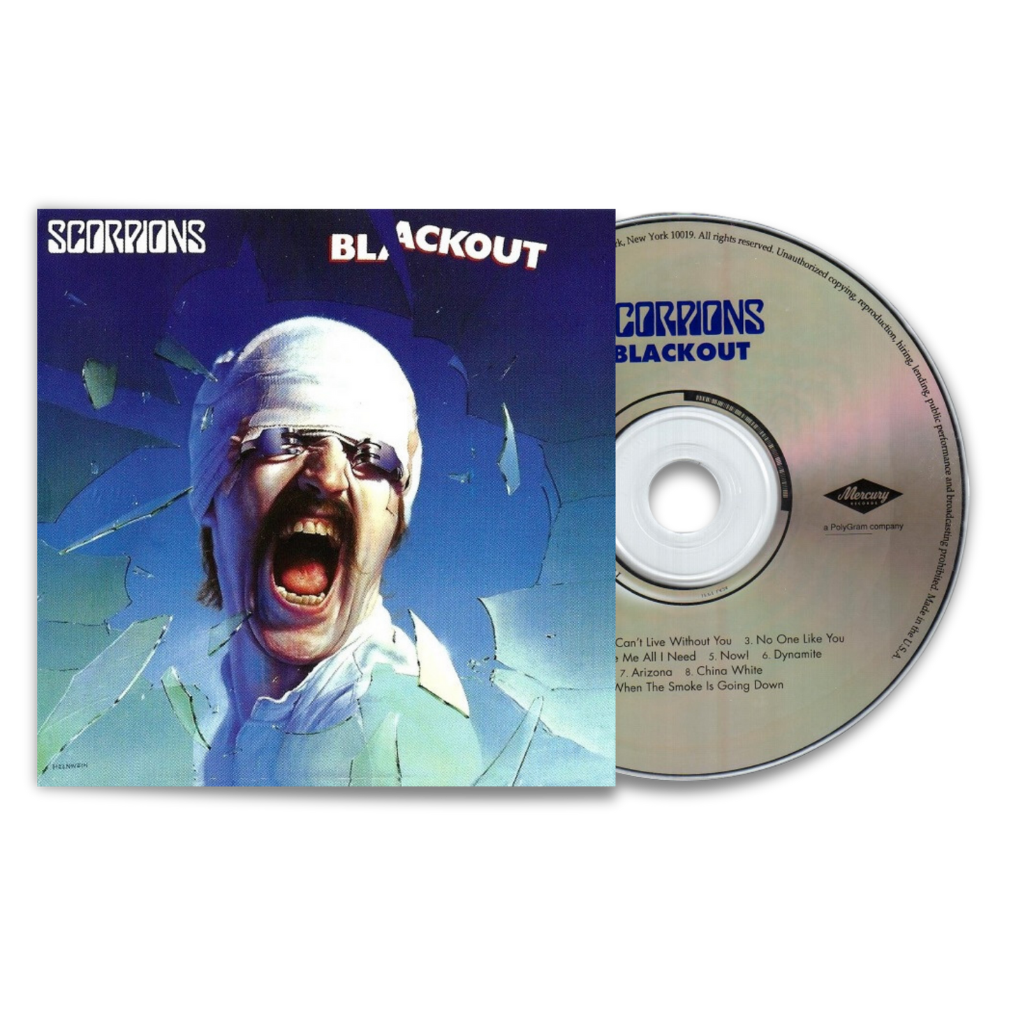 Scorpions – Blackout (Reissue, Pitman)