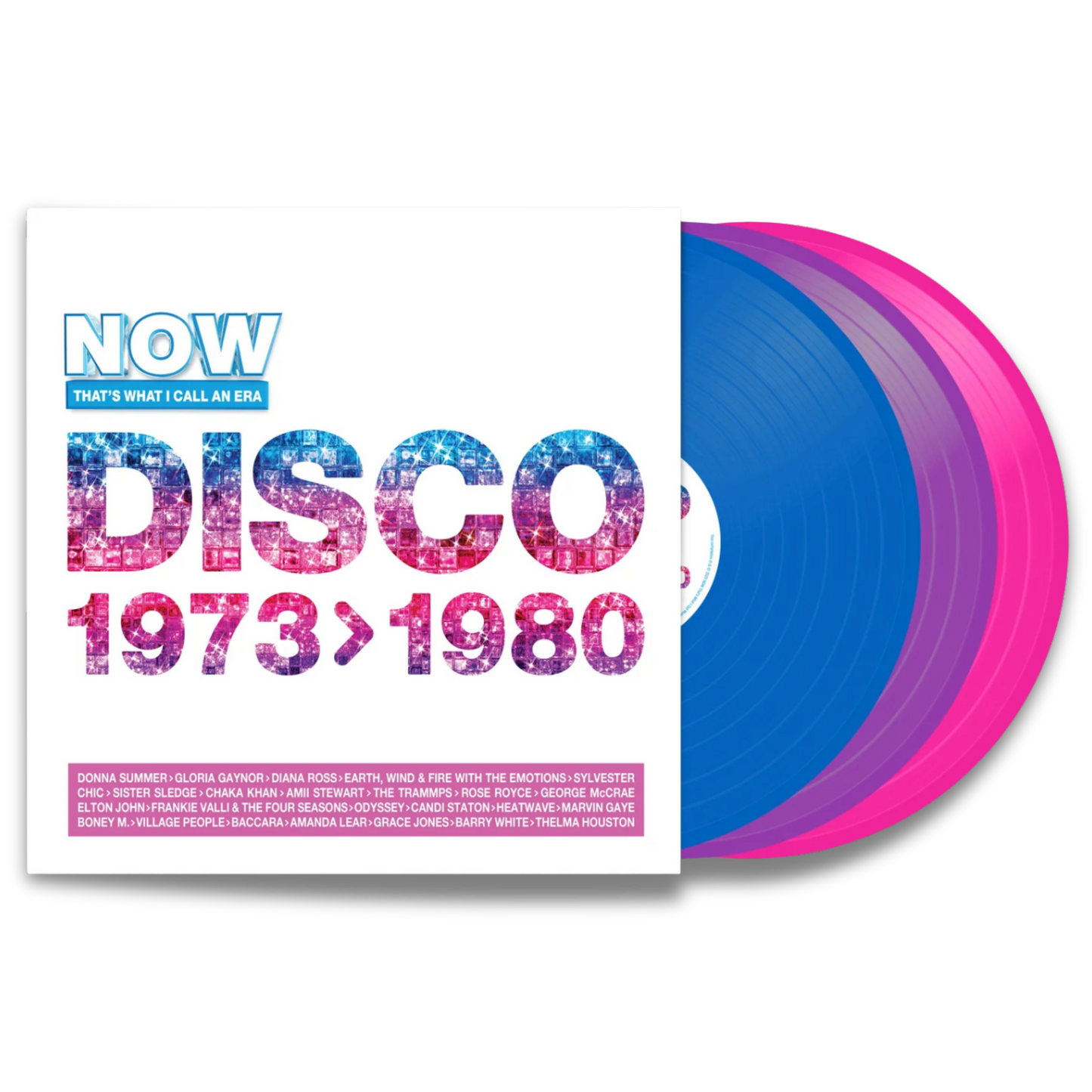 Now That's What I Call An Era Disco 1973 > 1980 (3LP, Blue/Violet/Pink Vinyl)