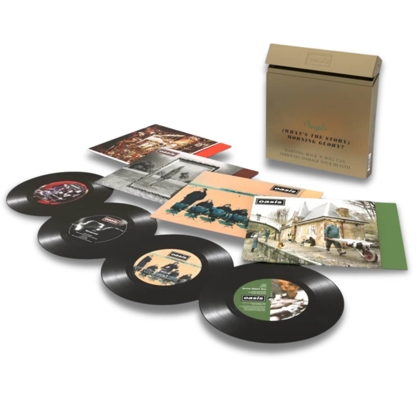 Oasis – (What's The Story) Morning Glory? Singles (4LP, 7" Vinyl, Limited Edition)