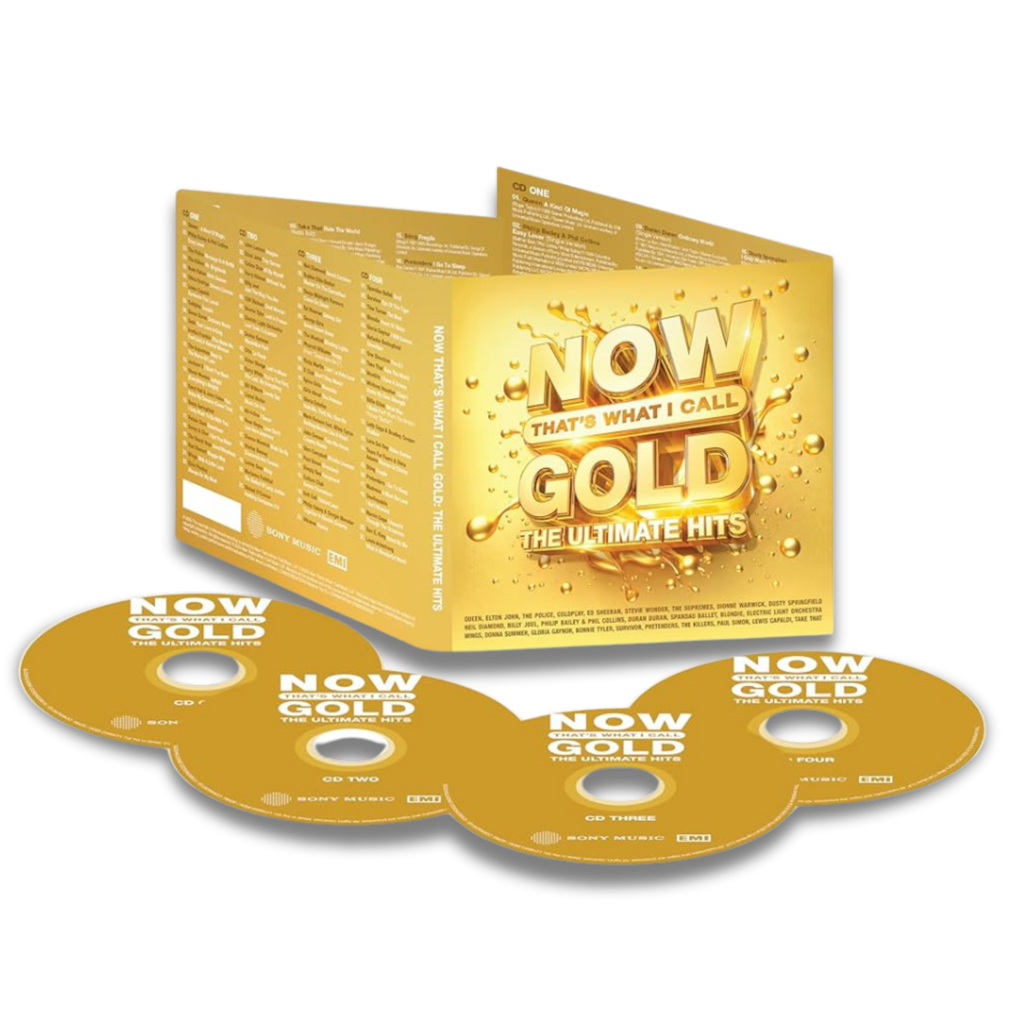 Now That's What I Call Gold: The Ultimate Hits (4CD)