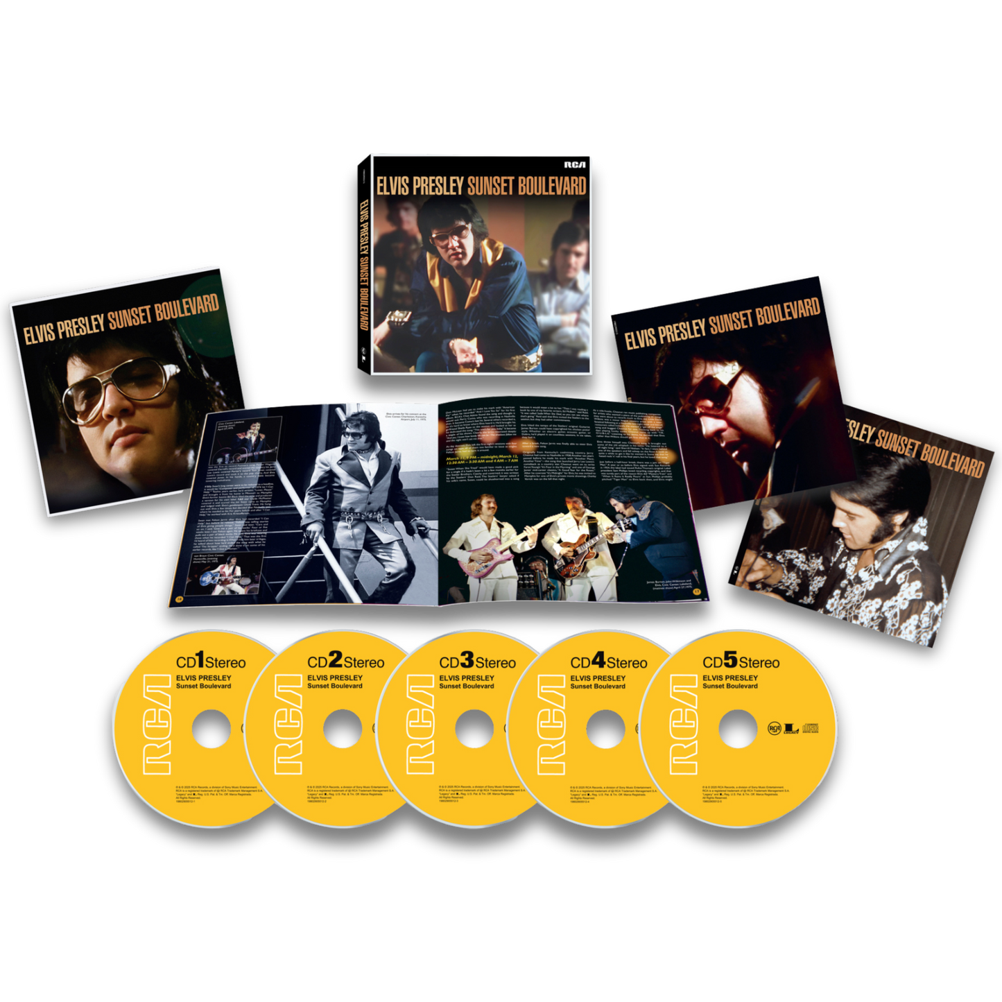 Elvis Presley – Sunset Boulevard (5CD, Boxset)