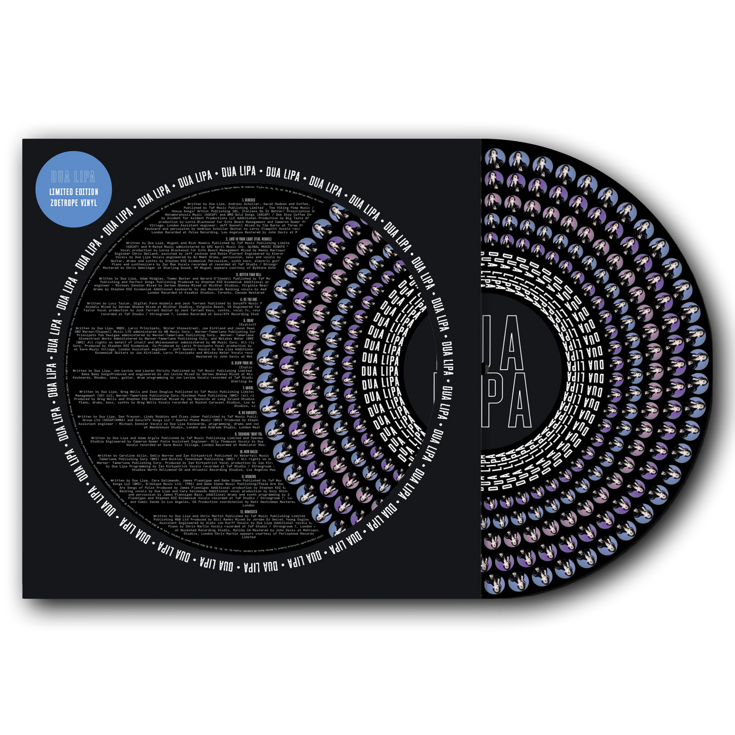 Dua Lipa – Dua Lipa (Limited Edition, Zoetrope Vinyl, Picture Vinyl)
