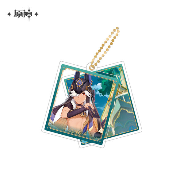 Cyno – Genshin Impact Chara Double Acrylic Keychain
