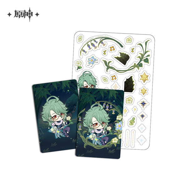 Baizhu – Genshin Impact Starlit Letters Series Collectible Card Set