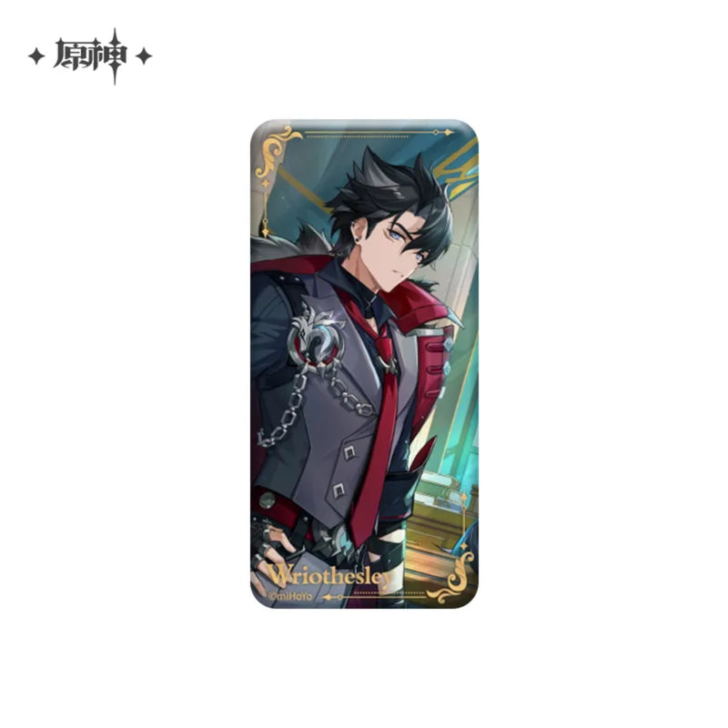 Wriothesley – Genshin Impact "A Parade of Providence" Character Badge Series Set B