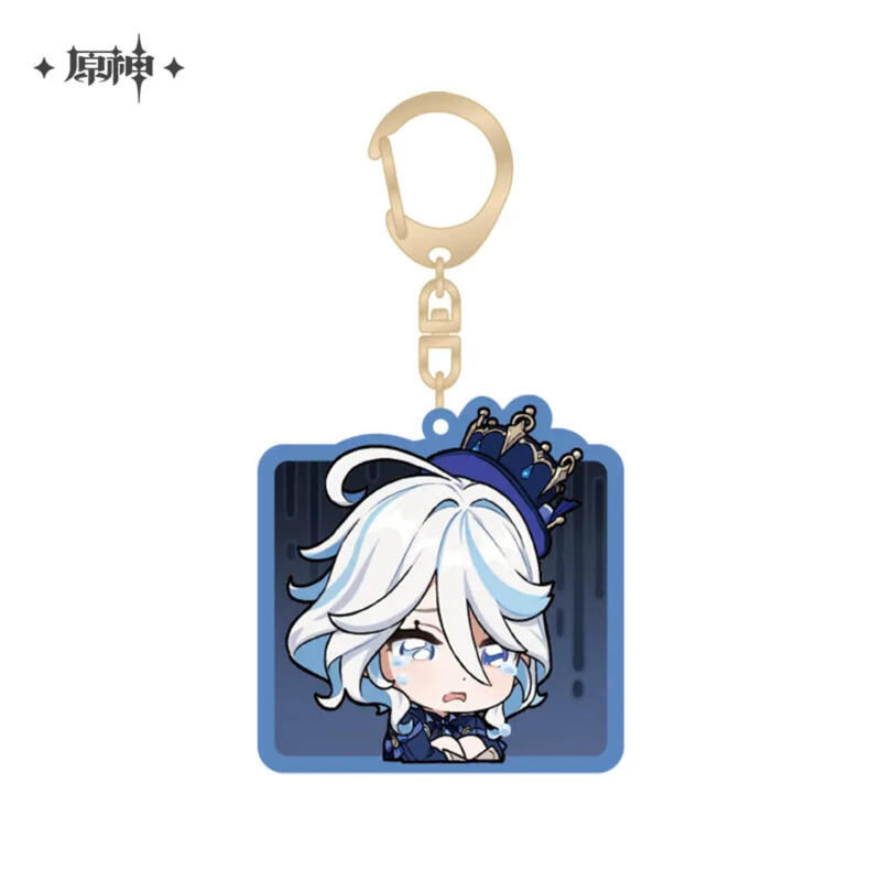 Furina – Genshin Impact Chibi Stamp Series Acrylic Keychain