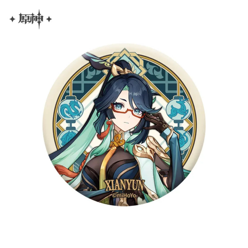 Xianyun – Genshin Impact Genshin Impact Liyue Port Series Character Can Badge
