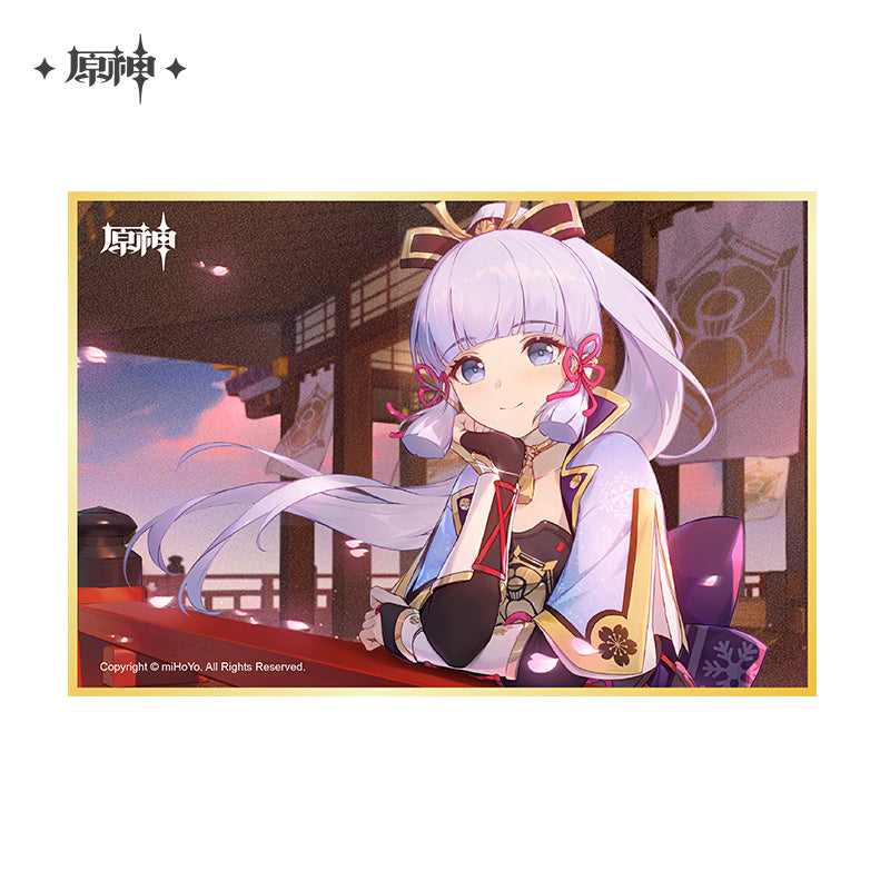 Kamisato Ayaka – Genshin Impact Firefly ACG Carnival 2023 Event Merchandise: Acrylic Shikishi