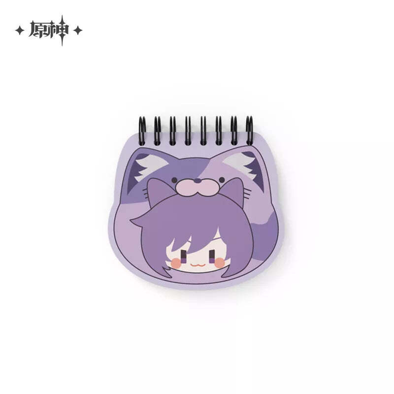 Keqing – Genshin Impact Teyvat Zoo Series Spiral Bound Memo Pad