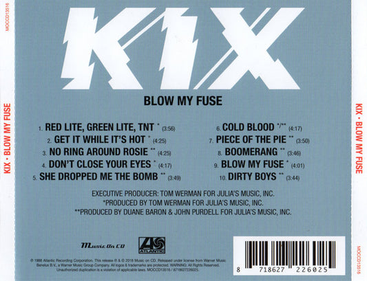 Kix – Blow My Fuse