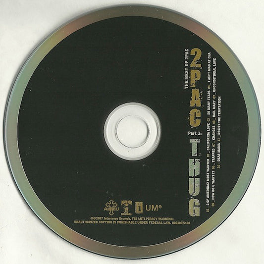 2Pac – The Best Of 2Pac - Part 1: Thug