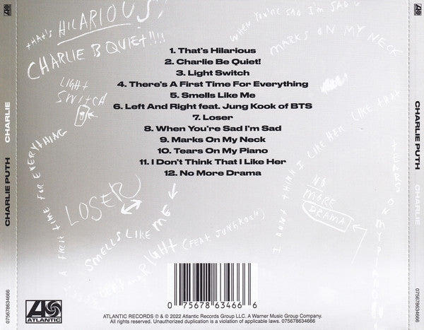 Charlie Puth – Charlie