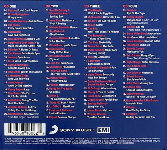 Now The 80's USA (4CD)