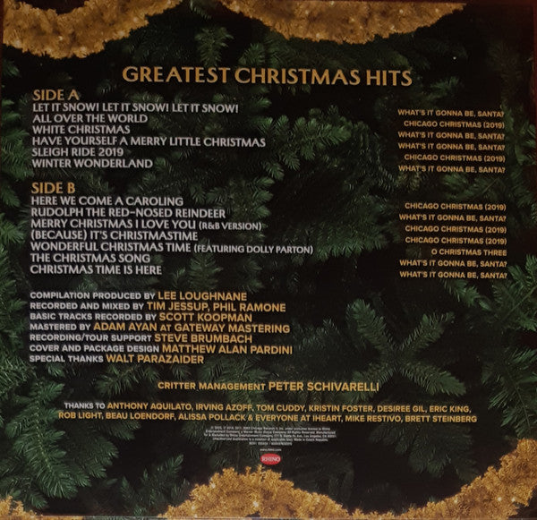 Chicago – Greatest Christmas Hits (Red Vinyl)