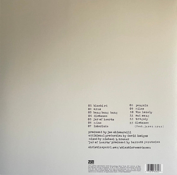 Christina Perri – Lovestrong (Clear Vinyl)